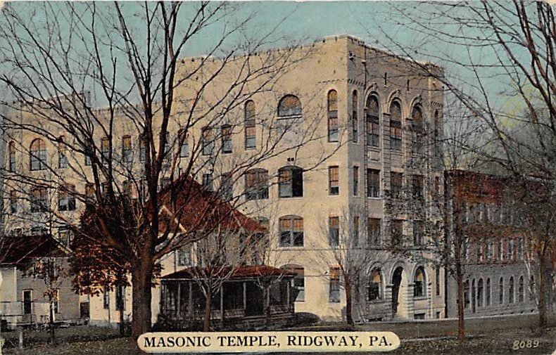 Masonic Temple Ridgeway Pennsylvania, PA