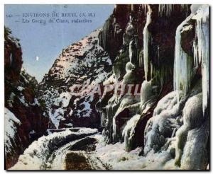 Old Postcard From Around Beuil Gorges Cians Stalactites