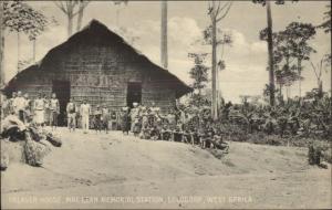 Lolodorf West Africa MacLean Memorial Station c1910 Postcard #2