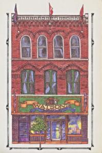 Watson's Chelsea Bazaar Stratford ON Ontario Unused Vintage Postcard D22