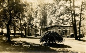 ME - South Poland. Poland Spring circa 1920    RPPC