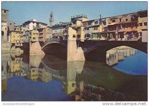 Italy Firenze Florence Ponte Vecchio The Old Bridge