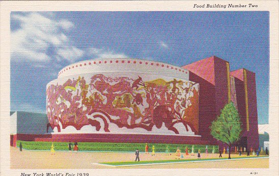 New York World's Fair 1939 Food Building Number Two