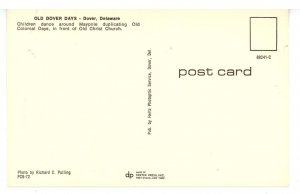 DE - Dover. Old Dover Days, Maypole Dance at Old Christ Church