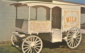1890s Milk Wagon Used in 20th Century Fox Fiilms, Denver CO Chrome Postcard