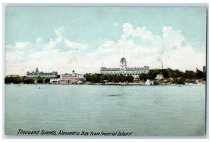 c1905 Alexandria Bay Imperial Island Thousand Islands New York Vintage Postcard