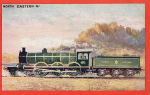 North Eastern Railway Wilson Worsdell Train 4-6-0 Wrench Series Postcard