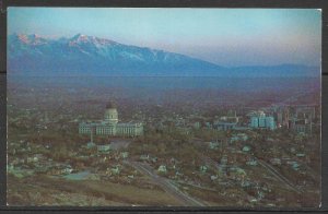 Utah, Salt Lake City - Panoramic Night View - [UT-056]