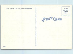 MILITARY COMIC ~ WWII Era CAVALRY MERRY GO ROUND c1940s Linen  Postcard