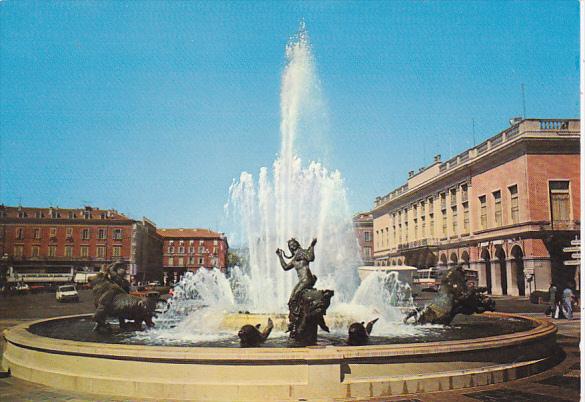 France Nice La Fontaine de la Place Massena