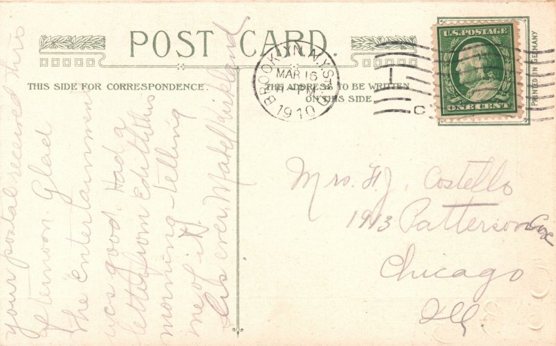 Vintage Postcard 1910 Upper Lake Killarney National Park County Kerry Ireland