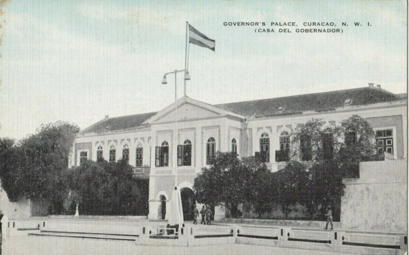 CURACAO , N.W.I. , 1930-40s ; Governor's Palace