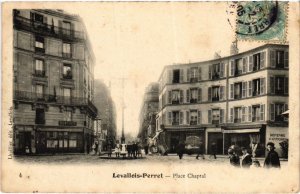 CPA Levallois Perret Place Chaptal (1311094)