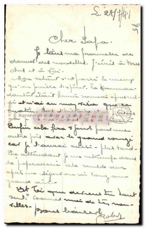 Old Postcard Perspective Paris on the Seine