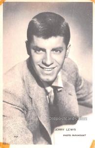 Jerry Lewis Movie Star Actor Actress Film Star Unused yellowing on corners fr...