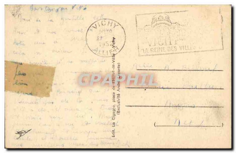 Vichy Postcard Old Casino