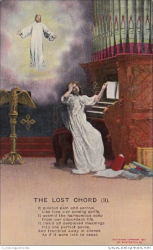 Bamforth Religious The Lost Chord No 3