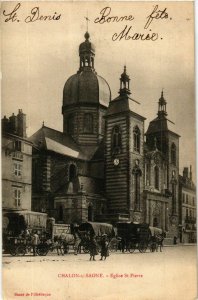 CPA Chalon sur Saone Eglise St Pierre FRANCE (952624)