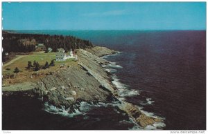 LIGHTHOUSE , 50-60s ; Pemaquid Point , Maine #4