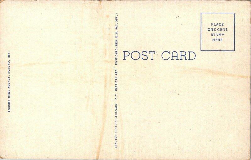 Postcard Y.M.C.A. in Kokomo, Indiana~132619