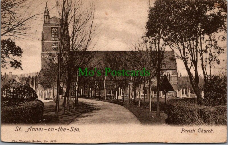 Genealogy Postcard - Leach - 62 Clifton Street, St Annes On Sea   RF7007