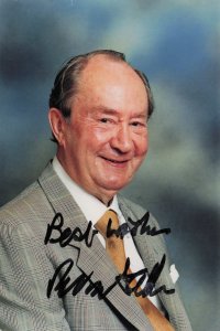 Peter Sallis Last Of The Summer Wine Rare Hand Signed Photo