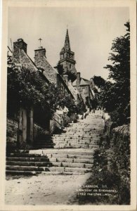 CPA LANNION L'Escalier de Brelevenez (1165537)