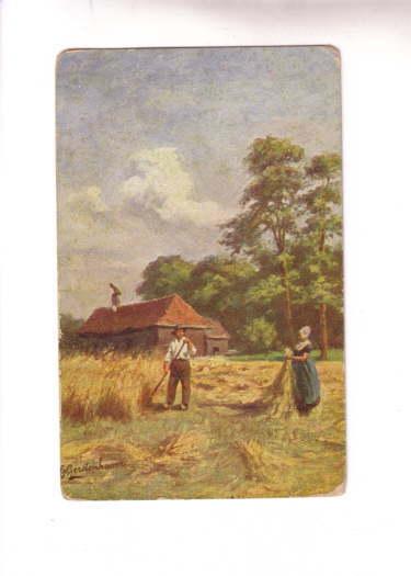 Gerstenhauer, Dutch Couple Haying