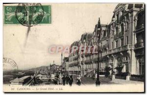 Old Postcard Cabourg Grand Hotel