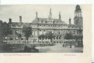 Leicestershire Postcard - Municipal Buildings - Ref 10292A