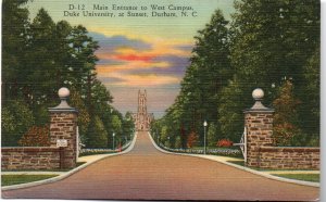 13524 Main Entrance, Duke University, Durham, North Carolina, 1943