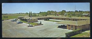 LAMAR COLORADO EL MAR MOTEL 1960's CARS VINTAGE ADVERTISING POSTCARD