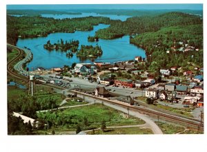 Oversized Panoramic, Temagami Ontario  9 X 6 inches Postcard