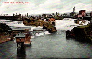 Washington Spokane Middle Falls