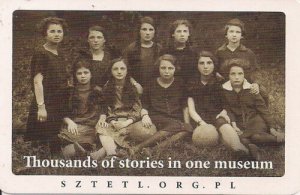 JUDAICA, Shtetl, Sztetl History, 2014 Jewish Pocket Calendar, Polish Girls