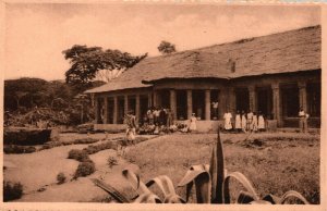 Congo Lombolombo Wafanya Laboratory Vintage Postcard 03.97