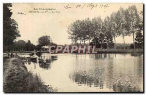 Old Postcard Champagne Mareuil-sur-Ay The Port