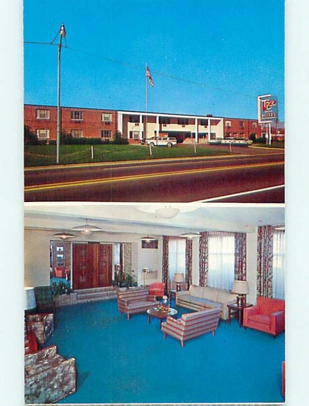 Unused Pre-1980 OLD CARS & TOWN AND COUNTRY MOTEL Cuyahoga Falls OH s5613@