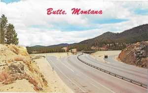 Interstate 90 Summit of Pass Butte Montana