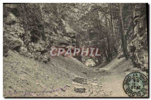 Postcard Old Saint Cloud Hollow Road