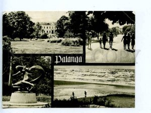 284652 USSR 1968 year Lithuania Palanga w/ mineral stamp RPPC