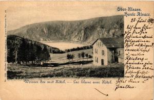 CPA AK WEISSER SEE mit Hotel - Lac blanc avec Hotel (471487)