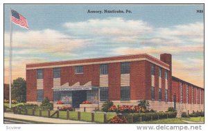 Exterior,  Armory,  Nanticoke,  Pennsylvania,   30-40s
