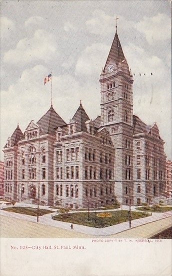 City Hall Saint Paul Minnesota 1910