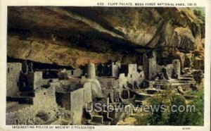 Cliff Palace - Mesa Verde Park, Colorado CO  