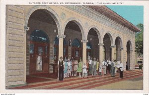 ST. PETERSBURG, Florida; The Sunshine City, Outdoor Post Office, 1910-20s