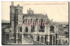 Old Postcard Narbonne The Cathedral Saint Just