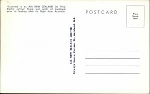 Air New Zealand Airplane Vintage Air Line Issued Postcard #3