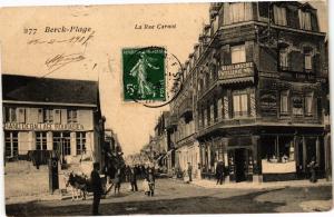 CPA Bereck plage  .- La rue carnot  (196638)