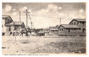 9879  WWI Military barracks Camp Devens Ayer MA